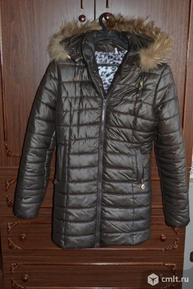 Пуховик женский. Фото 1.