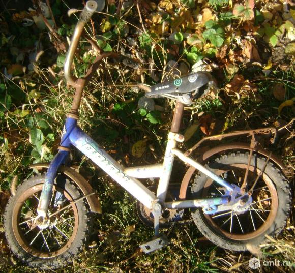 Велосипед детский 3-х колесный, санки. Фото 5.