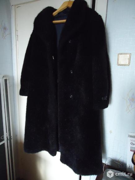 Шуба женская искуств.мех. Фото 1.