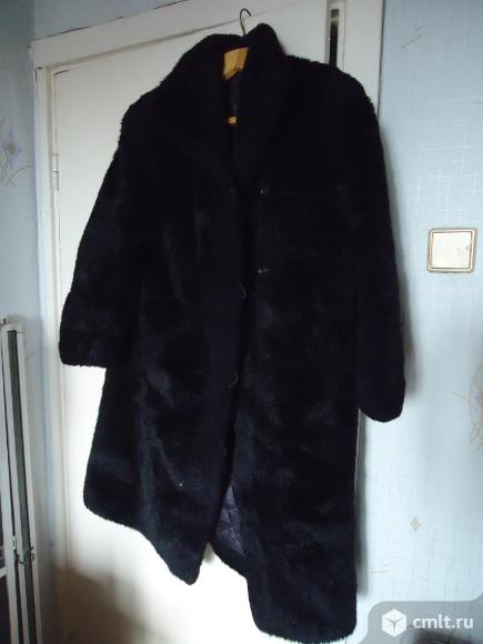 Шуба женская искуств.мех. Фото 1.