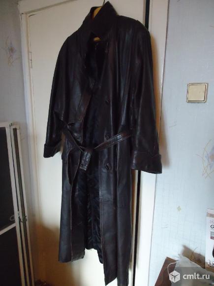 Пальто женское кожаное (натуральная кожа). Фото 1.