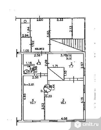 Продается 2-комн. квартира 40.4 кв.м.. Фото 1.