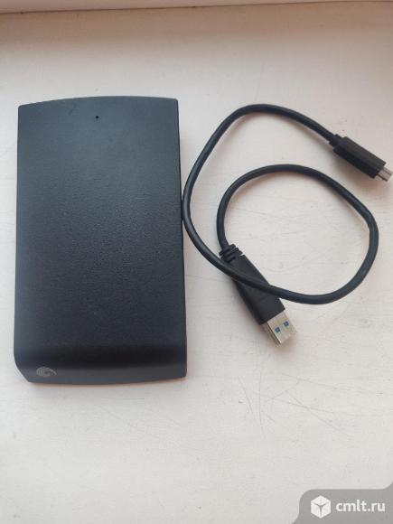 Внешний HDD Seagate Expansion portable drive 500Гб USB 3.0. Фото 1.