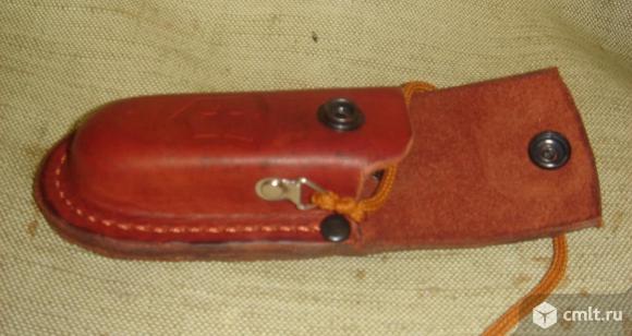Чехол из кожи на нож VICTORINOX Mountaineer. Фото 4.