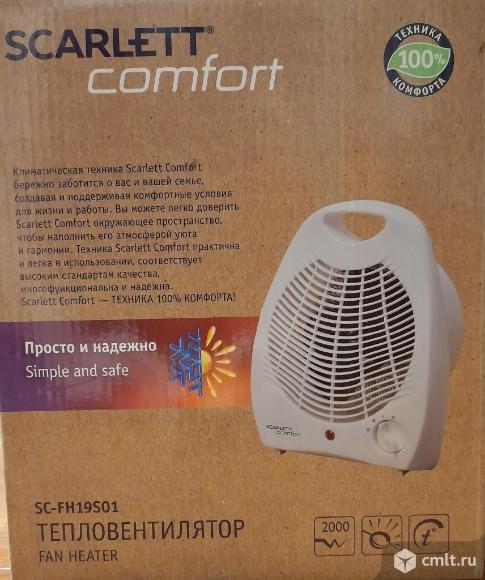 Как новый тепловентилятор обогреватель вентилятор Scarlett SC-FH19S01. Фото 4.