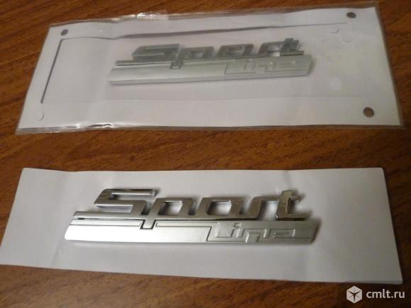 Эмблема шильдик Sport Line. Фото 2.