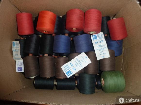 Нитки швейные, капроновые. Фото 1.