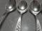 Чайные ложки мельхиор СССР. МНЦ 14см. 5 шт.. Фото 3.