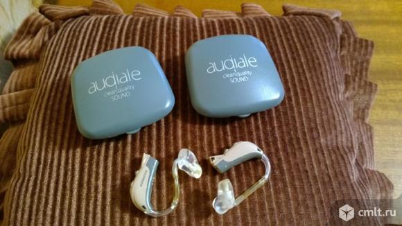 Слуховые аппараты заушные цифровые.. Фото 1.