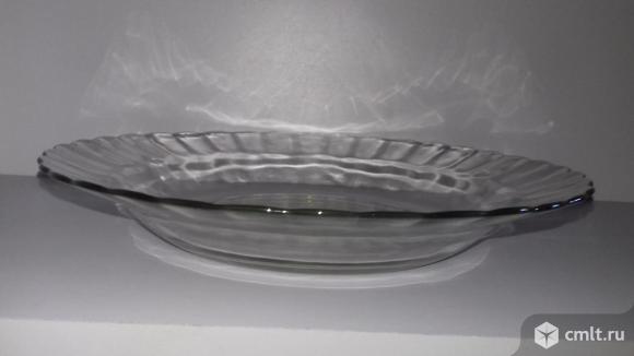 Тарелки стеклянные  2 вида. Фото 7.