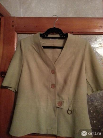 Пиджак из льна. Фото 1.