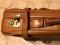 Чемодан кожаный, винтаж, б/у.. Фото 4.