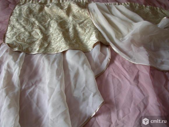 Штора 2600х3600 мм, коричневая, для зала, 1.8 тыс. р. Фото 1.