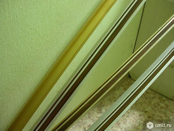 Багеты для штор, 2.8 м, 2 шт., длина 3.4, 2.5 м, по 1.5 тыс. Фото 1.