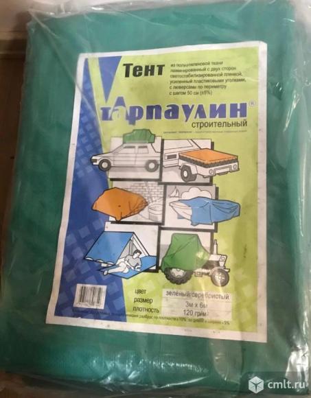 Облегчённый тент - тарпаулин (строительный тент). Фото 5.