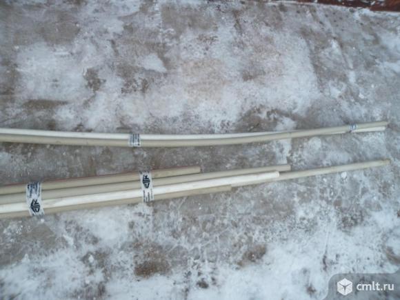 Труба полипропиленовая армированная для ГВС 40 мм. Фото 1.