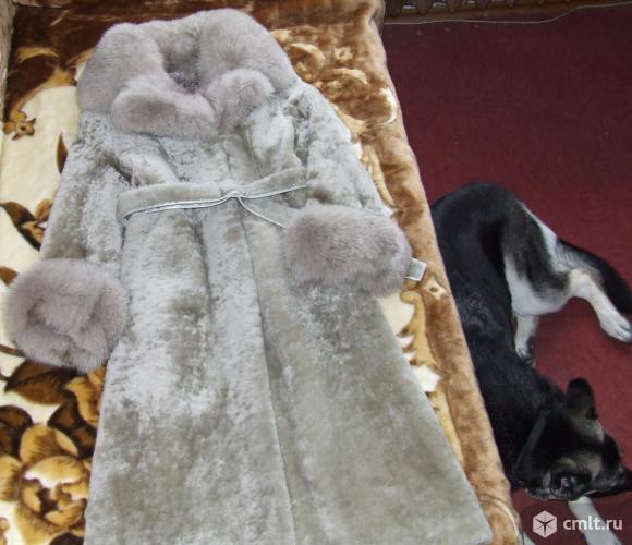 Шуба мутоновая.. Фото 7.