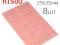 Лист Kovax Tolecut (1/8) К1500 розовый клейкий (29х35мм) Pink. Фото 1.