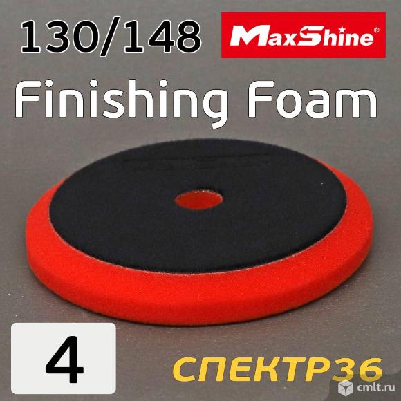 Полировальник бигфут MaxShine 130/148 Красный (мягкий). Фото 1.
