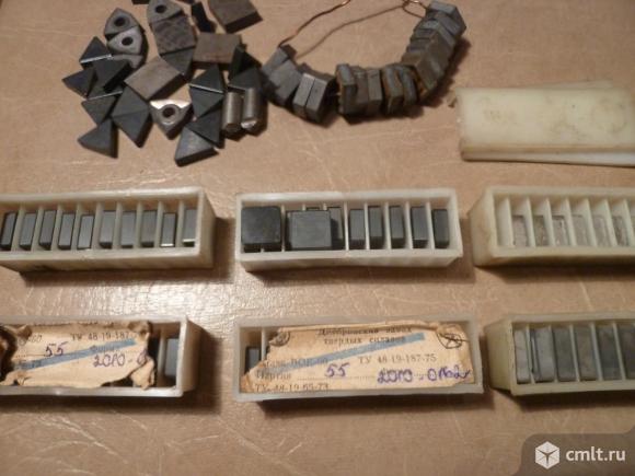 Твердосплавные пластины / вставки СССР. Фото 2.