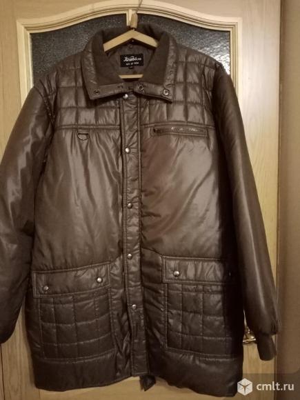 Куртка на синтепоне прямого покроя. Фото 1.