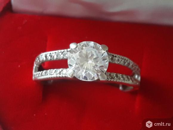 Кольцо Серебро 925 проба. Трезубец.. Фото 1.