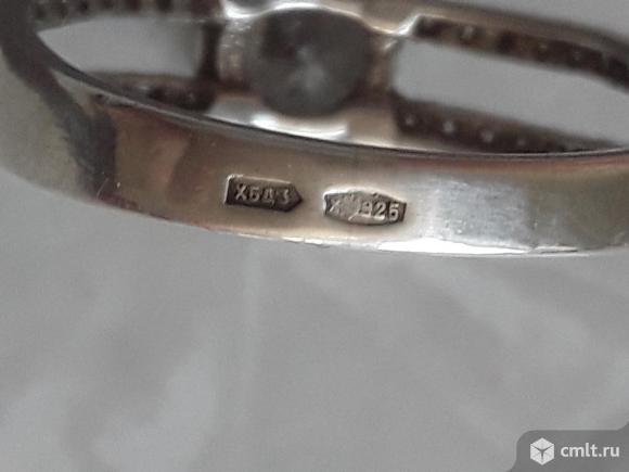 Кольцо Серебро 925 проба. Трезубец.. Фото 8.