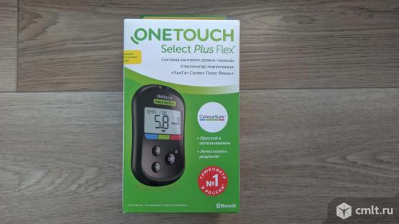 Новый глюкометр OneTouch Select Plus Flex с Bluetooth. Фото 1.
