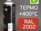 Термокраска CERTA 400°С красная RAL 2002. Фото 3.