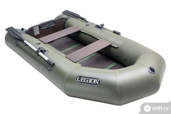 Надувная лодка ПВХ под мотор Легион 260 М ЖС. Фото 1.