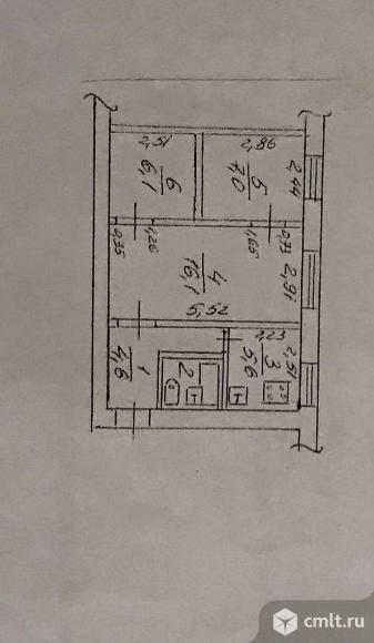 2-комнатная квартира 42,4 кв.м. Фото 19.