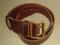 Ремень кожаный с офицерской литой бляхой. Фото 5.