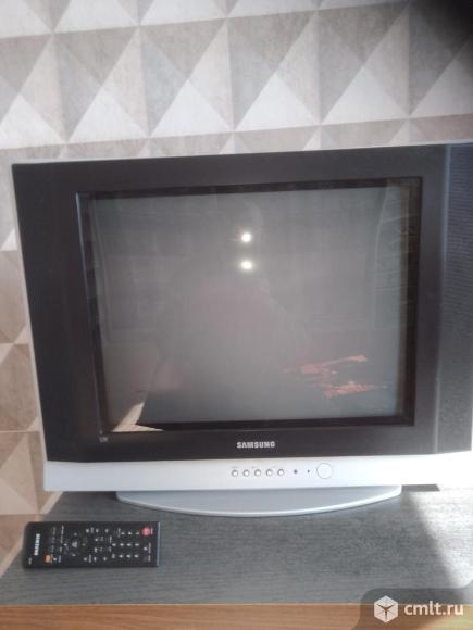 Телевизор кинескопный цв. Samsung. Фото 1.