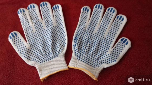 Перчатки рабочие. Фото 1.