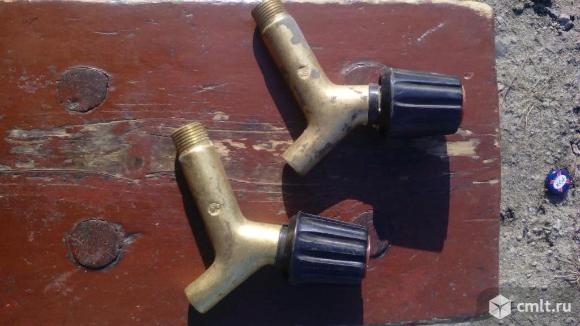 Краны латунные новые. Фото 3.