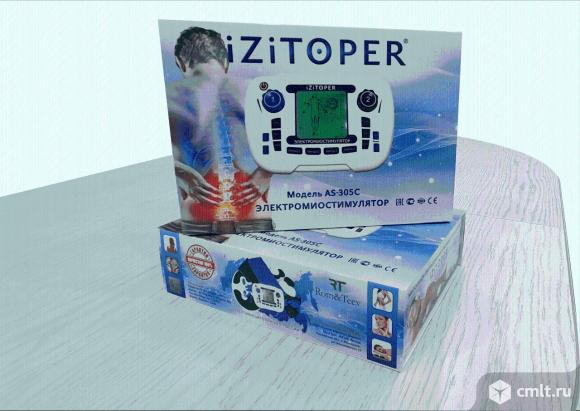 Портативный инновационный электромиостимулятор izitoper модель as-305 c. Фото 1.