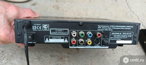 DVD плеер Supra dvs-013x в рабочем состоянии. Фото 3.