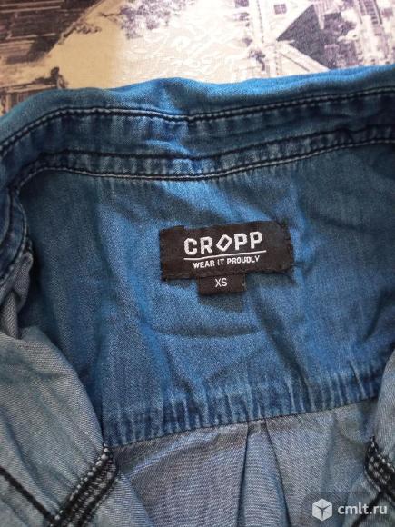 Женская джинсовая рубашка(р.44-46). Фото 1.