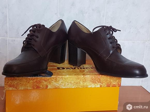 Туфли женские новые из натур . кожи .. Фото 1.