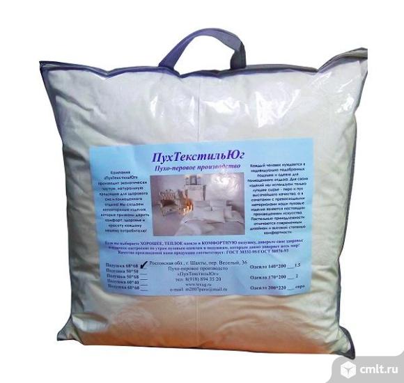 Подушки, одеяла, матрасы, наполнитель от производителя.. Фото 1.