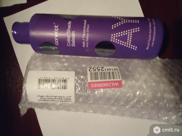 Оттеночный бальзам. Эффект пепельный блонд. Фото 1.