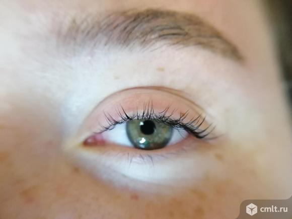 Ламинирование ресниц. Фото 1.