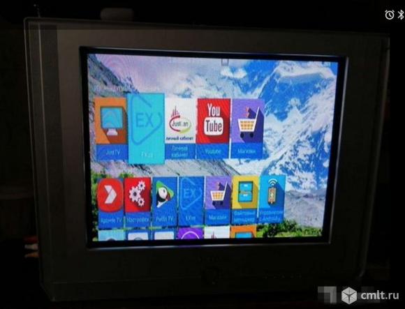 Телевизор кинескопный цв. Samsung. Фото 1.