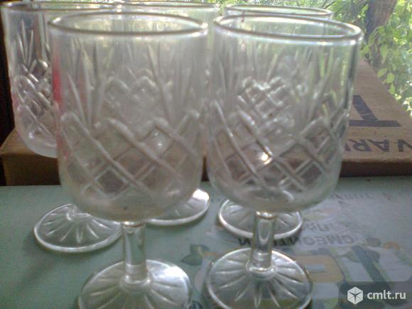 Рюмки новые 5 штук.. Фото 1.