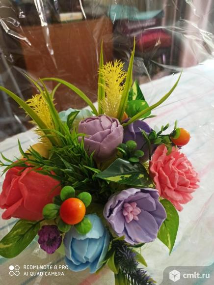 Букет из мыла. Фото 1.