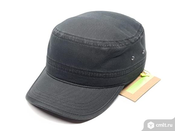 Кепка бейсболка большой размер 60-62 милитари (черный). Фото 1.