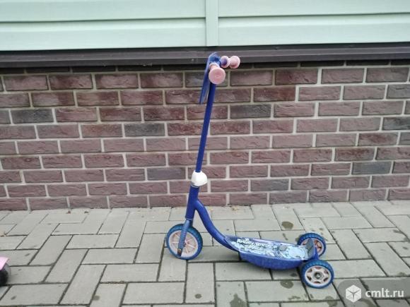 Самокат детский б/у. Фото 1.