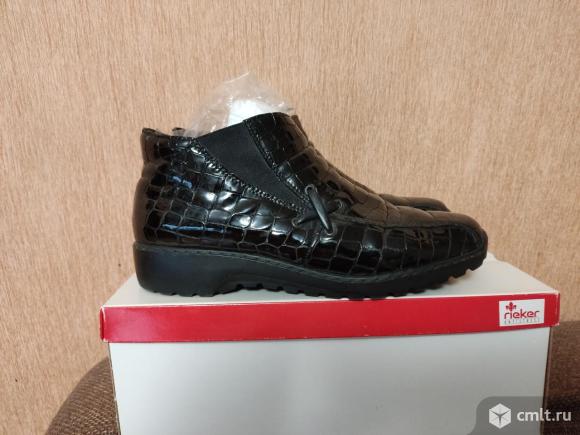 Зимние ботинки Rieker  р. 39. Фото 1.