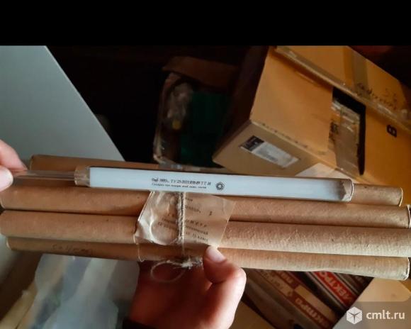 Термометр ртутный лабораторный ттм. Фото 1.