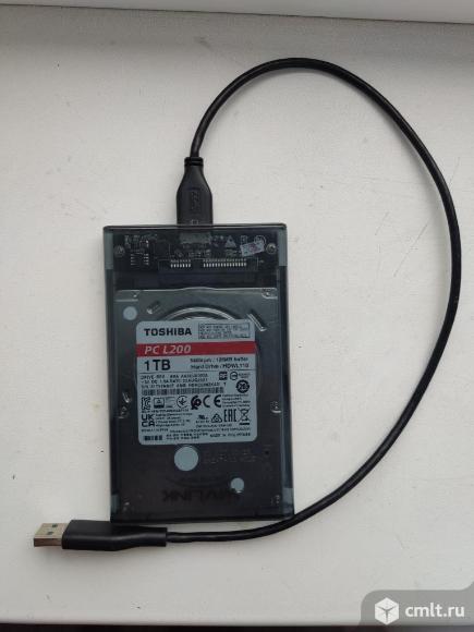 Внешний Toshiba HDD USB 3.0 1000 Gb. Фото 1.